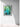 Painting of a seal swimming through kelp forest in the ocean. Framed painting on wall.